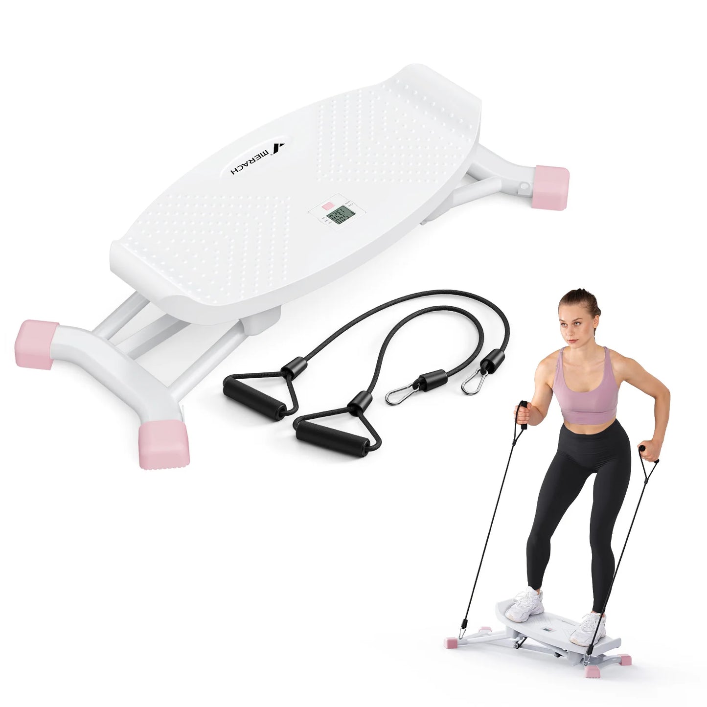 MERACH Ski Machine Simulated Ski Training Full Body Cardio