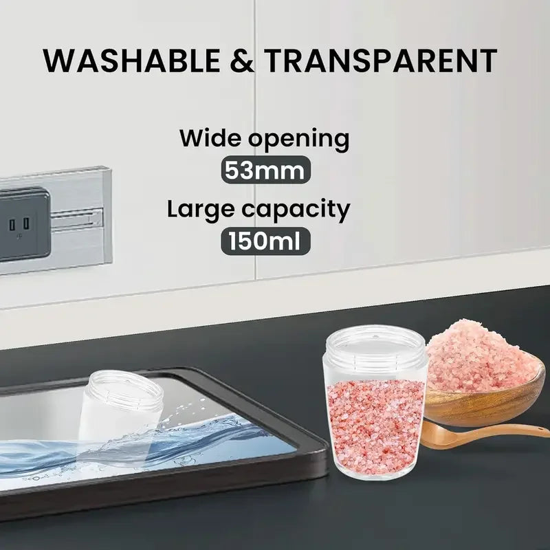 Broncho Gravity Activated Salt And Pepper Grinder Set 2 Pack