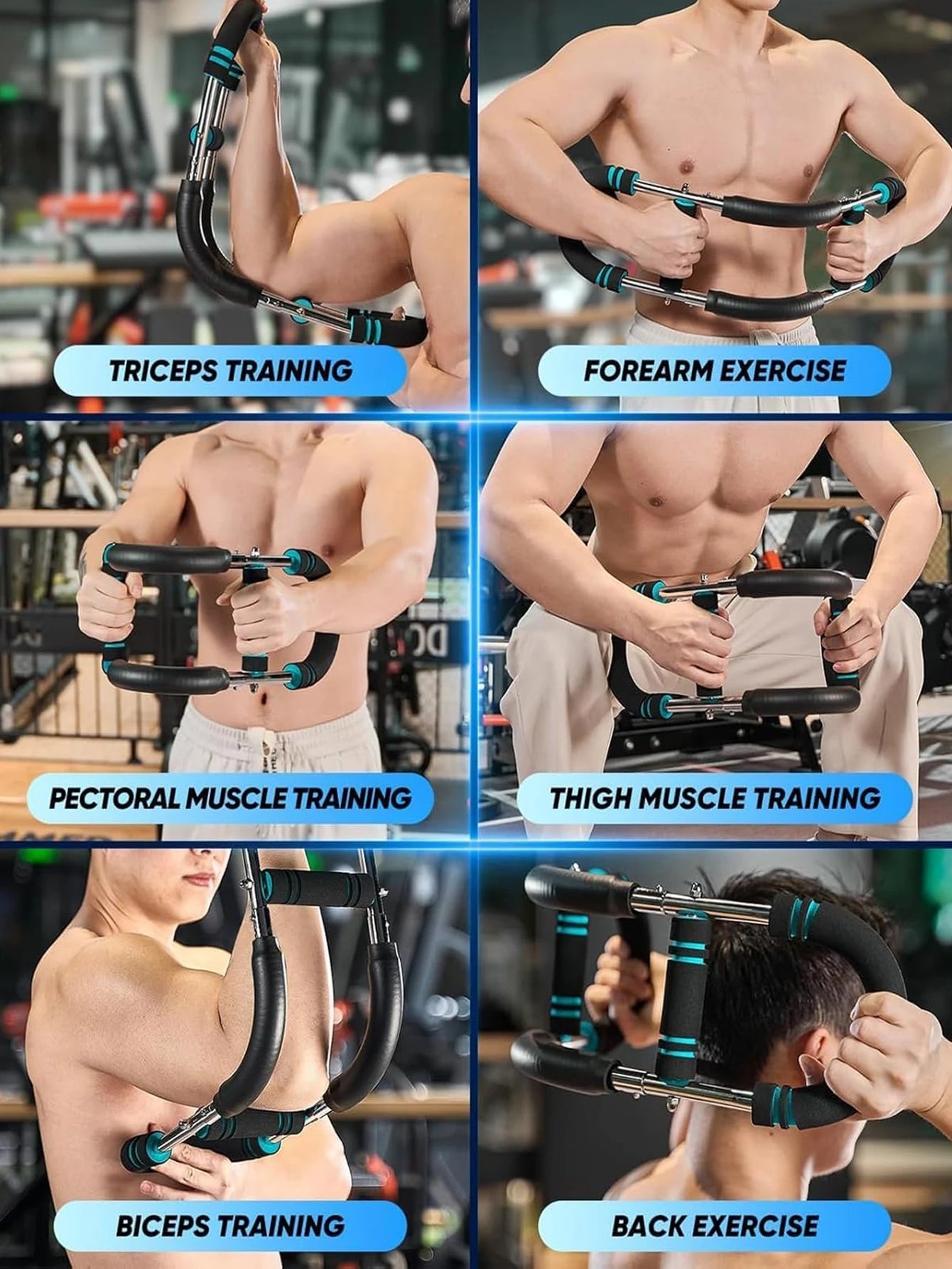 Ultimate Arm Trainer Chest Expander Shoulder Workout Kit