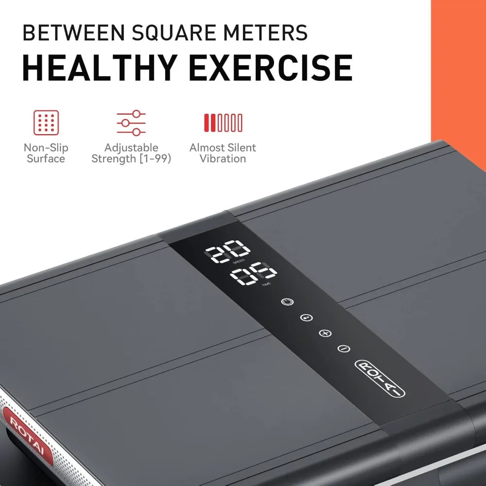 Vibration Plate Fitness Platform Home and Gym Exercise Machine for Weight Loss Toning and Wellness