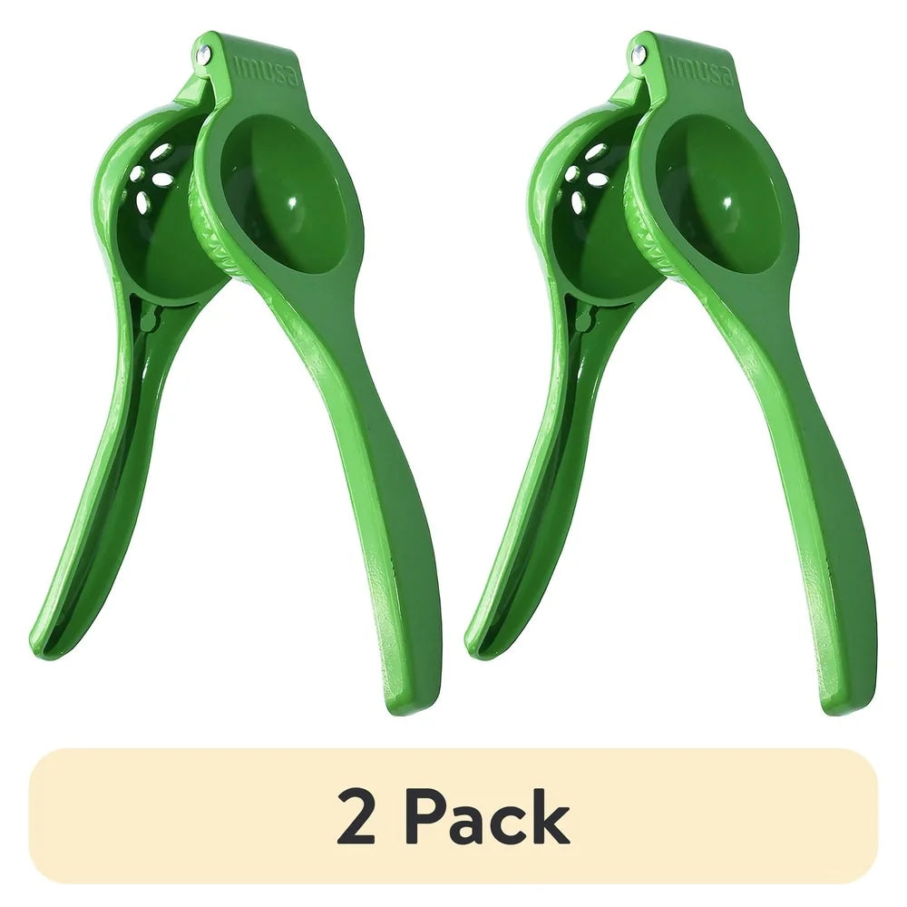 XMSJ Lime Squeezer Cast Aluminum Dual Pack Kitchen Tool