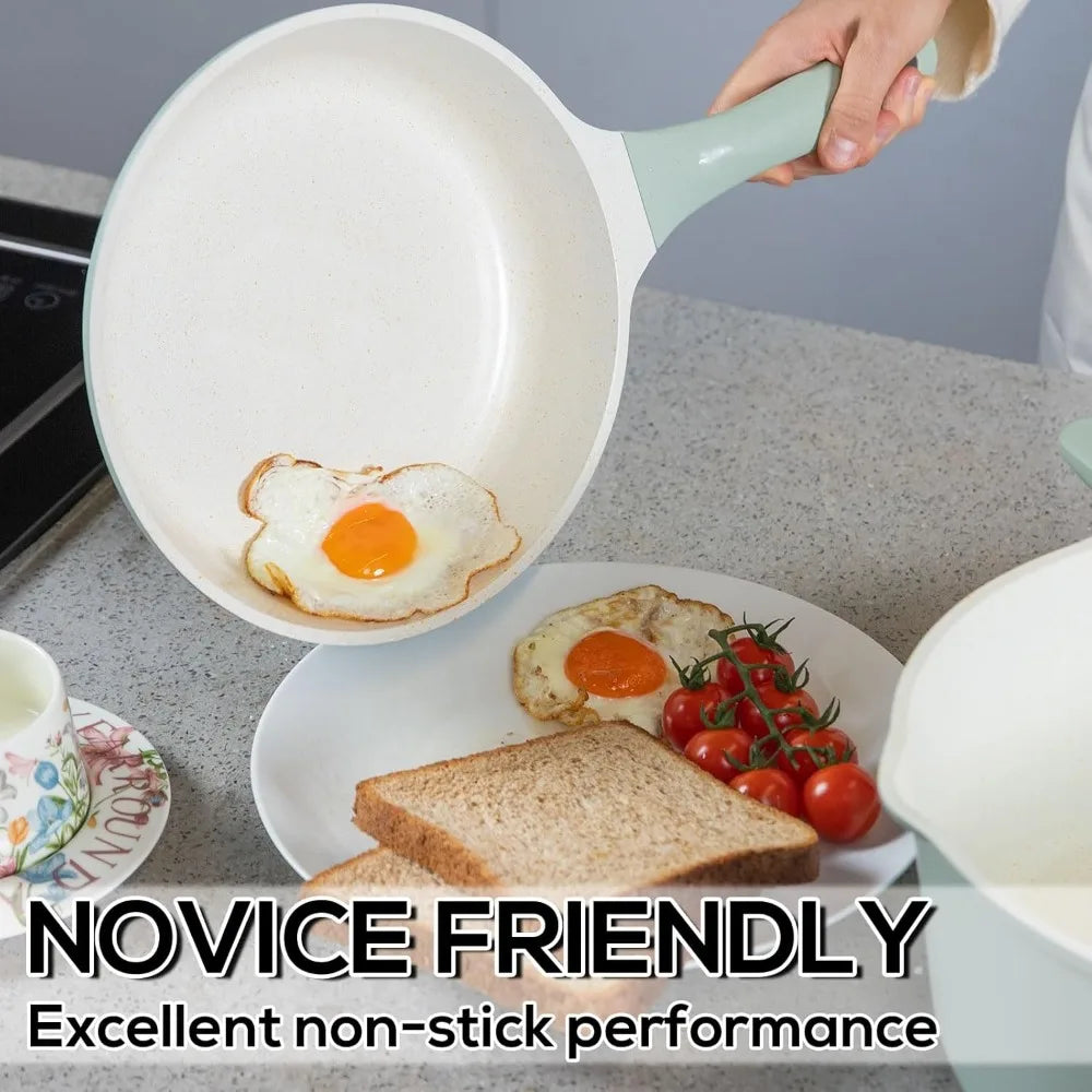 23 Piece Nonstick Cookware Set Casseroles And Pans