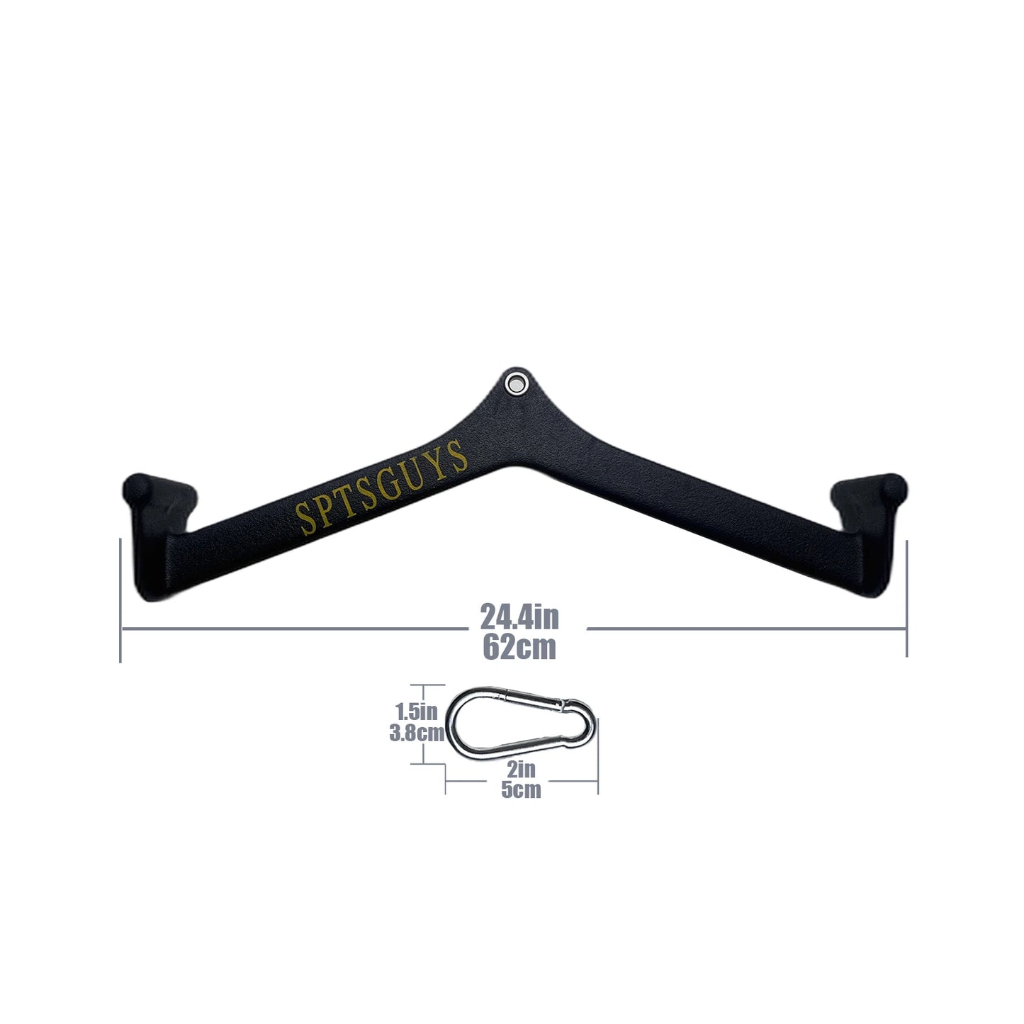 MARSAFIT Lat Pulldown Bar For Cable Pulley System Back
