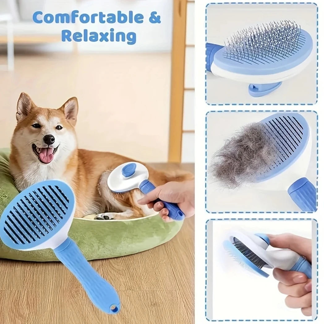 Hign-concerned Pet Grooming Set Hair Removal Comb Dog Brush