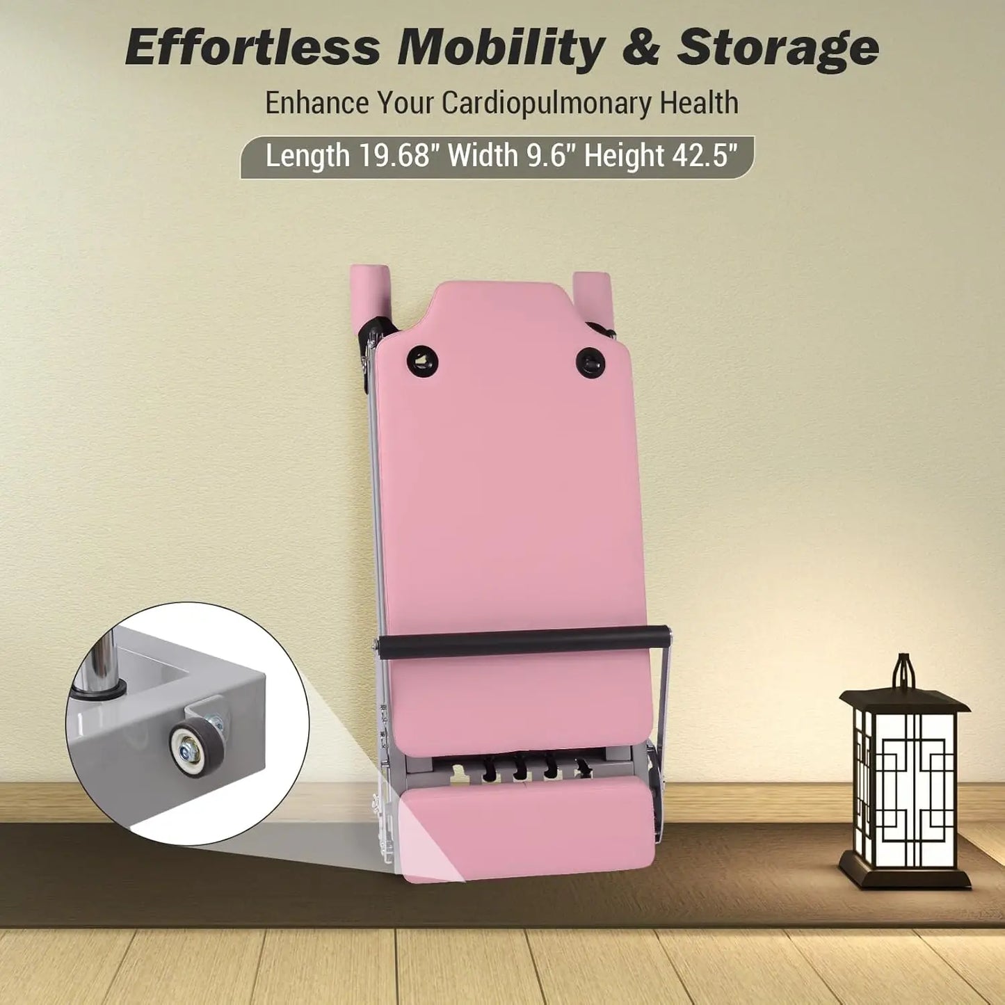 Hign-concerned Pilates Reformer Machine Foldable Home Gym