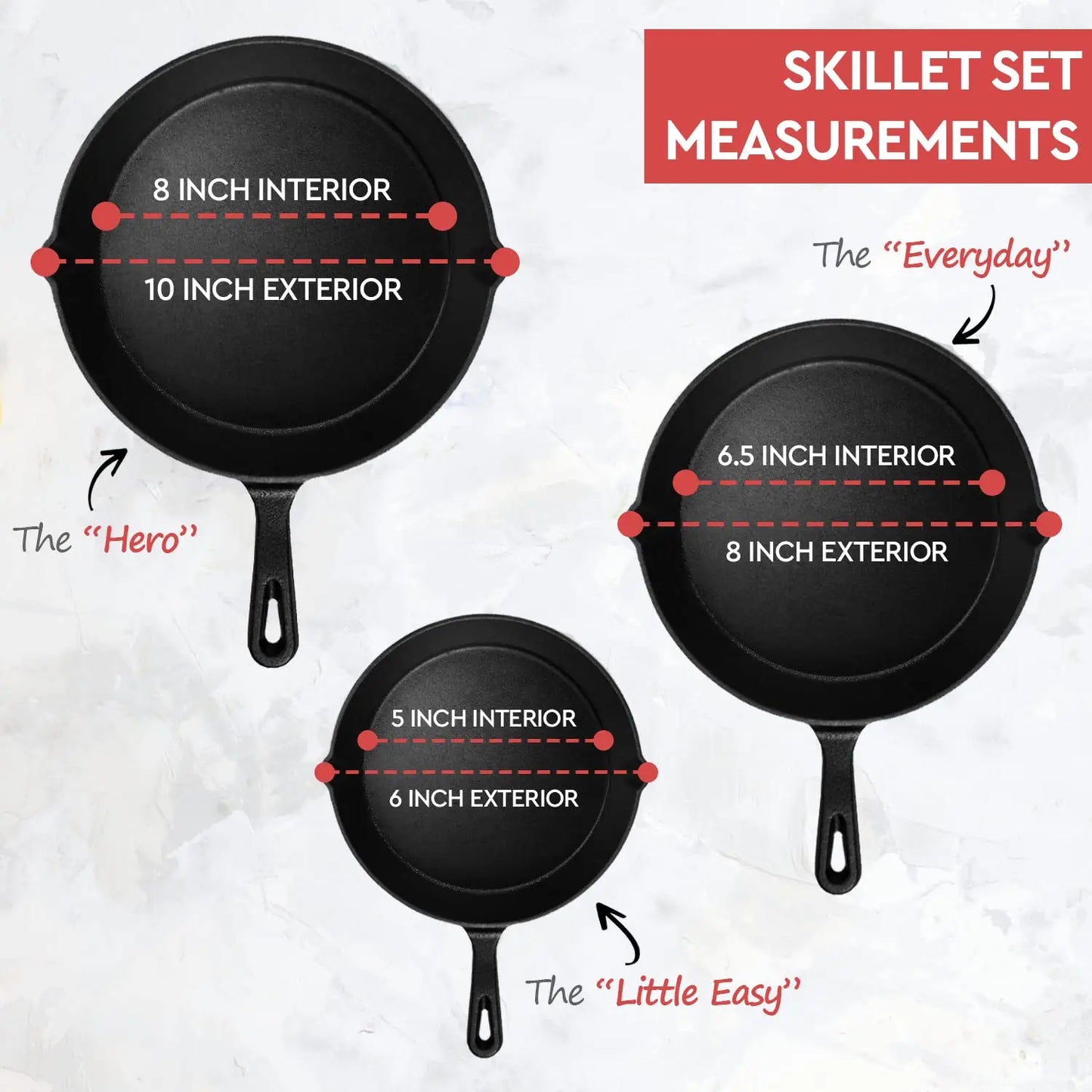 Non-Stick Steel Frying Pan Set 16cm 20cm 25cm Random Color Eco-Friendly Cookware Kitchen Pot