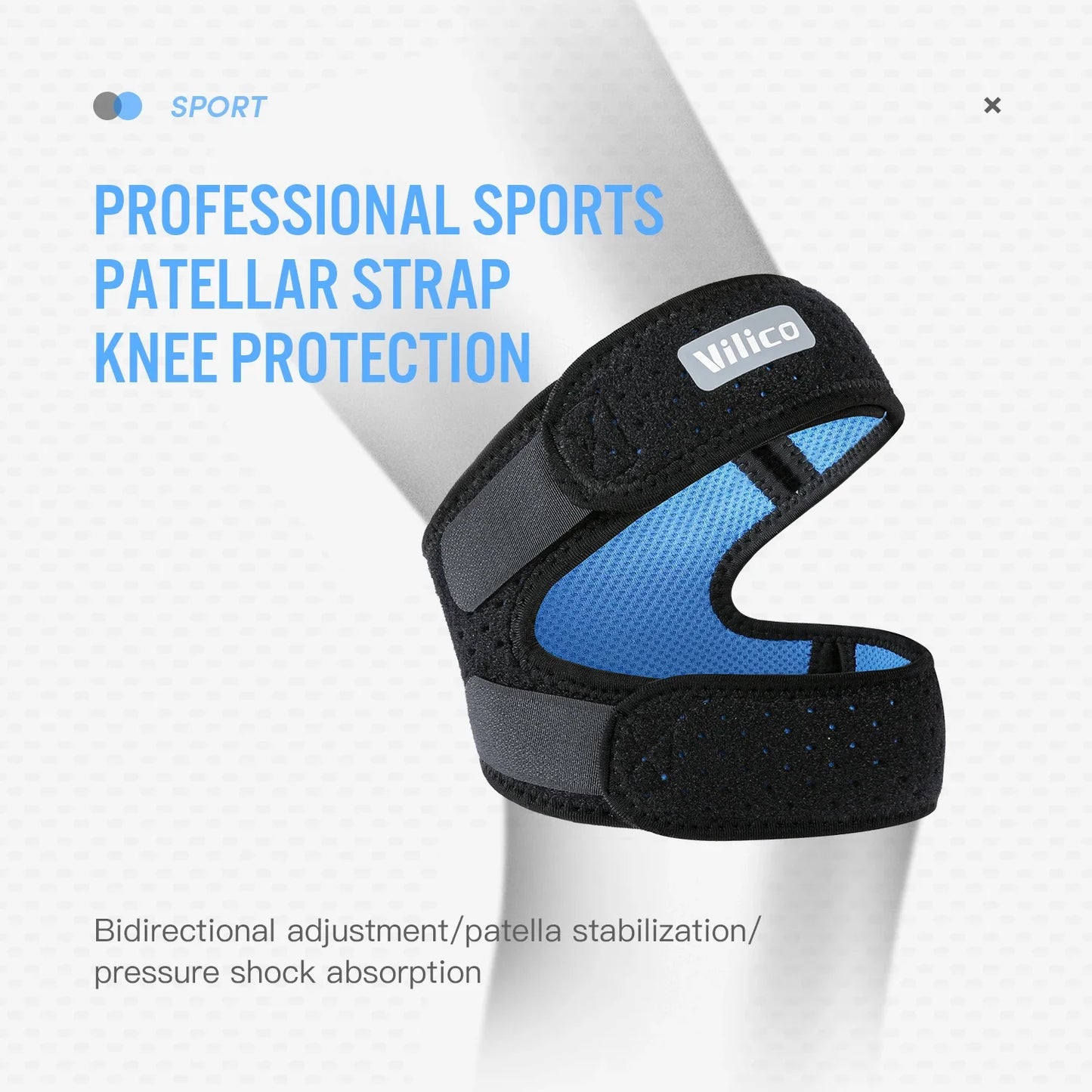 XMSJ Patellar Strap for Sports Protection and Stability