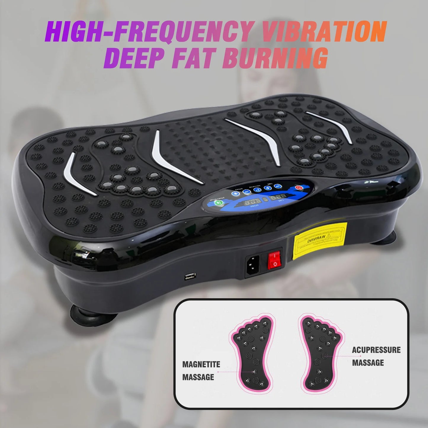 Vibration Plate Exercise Machine Body Workout for Fat Loss