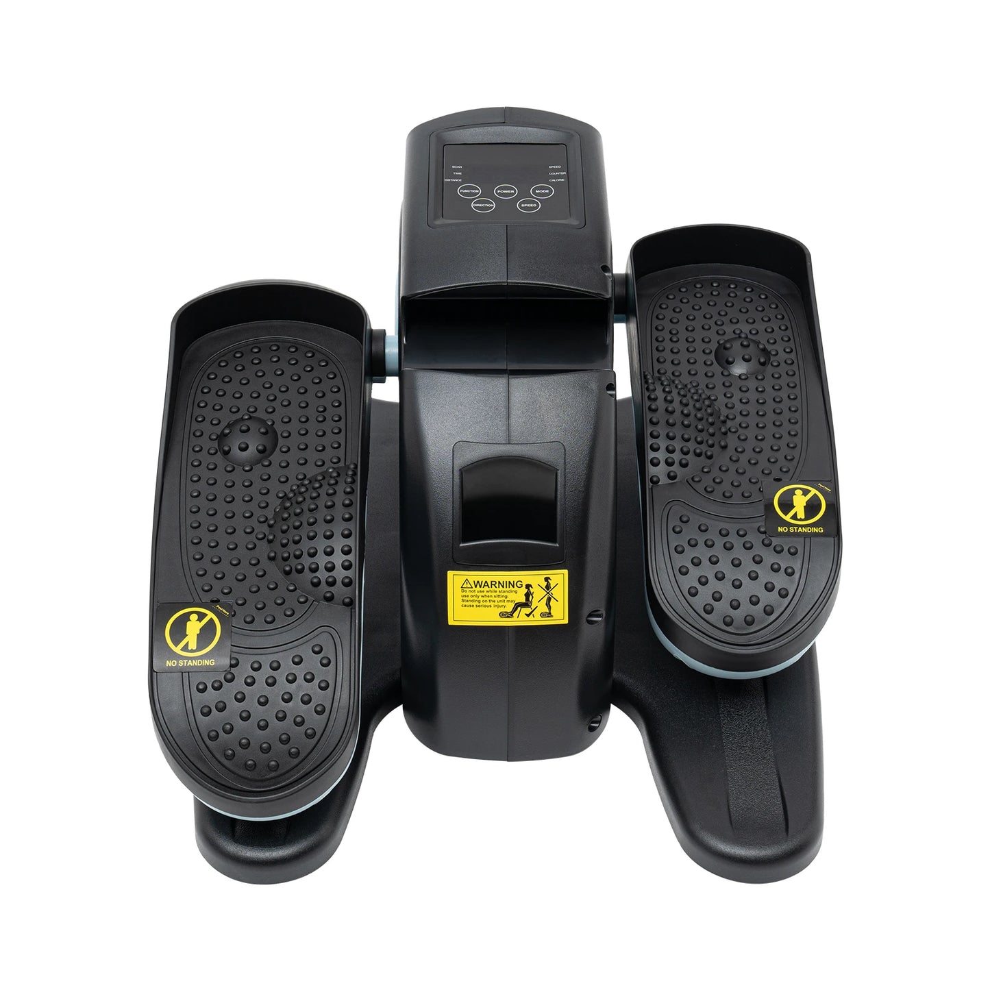 Step Fitness Machine with 5 Adjustable Speeds and LCD Display for Shock Absorbing Pedal Compact Design
