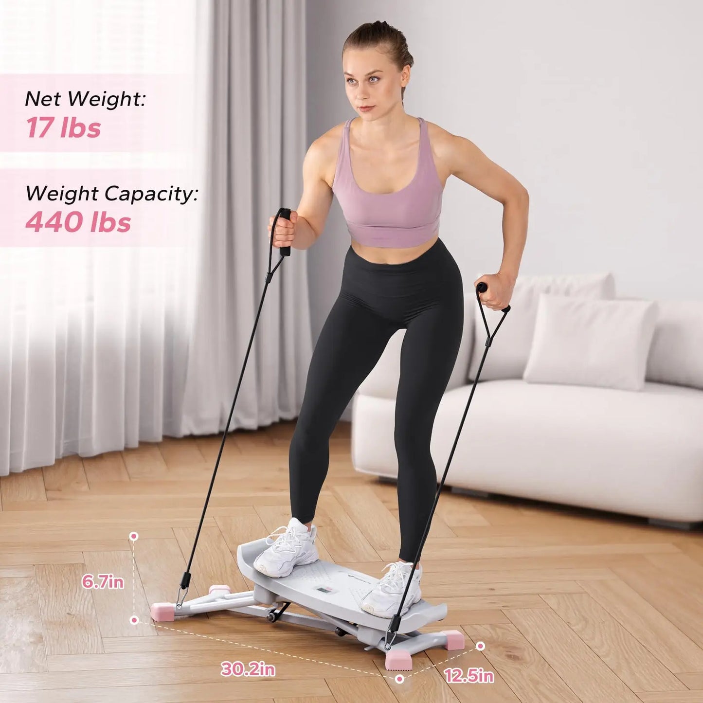 MERACH Ski Machine Simulated Ski Training Full Body Cardio