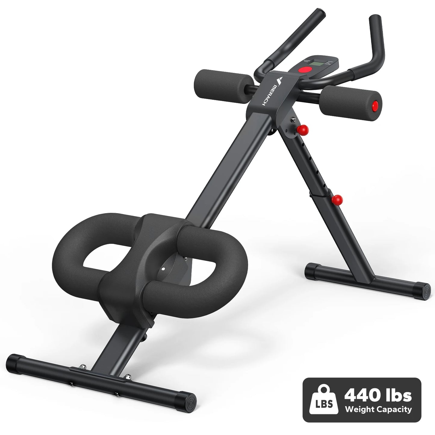 MERACH Ab Machine Adjustable Trainer Foldable Exercise