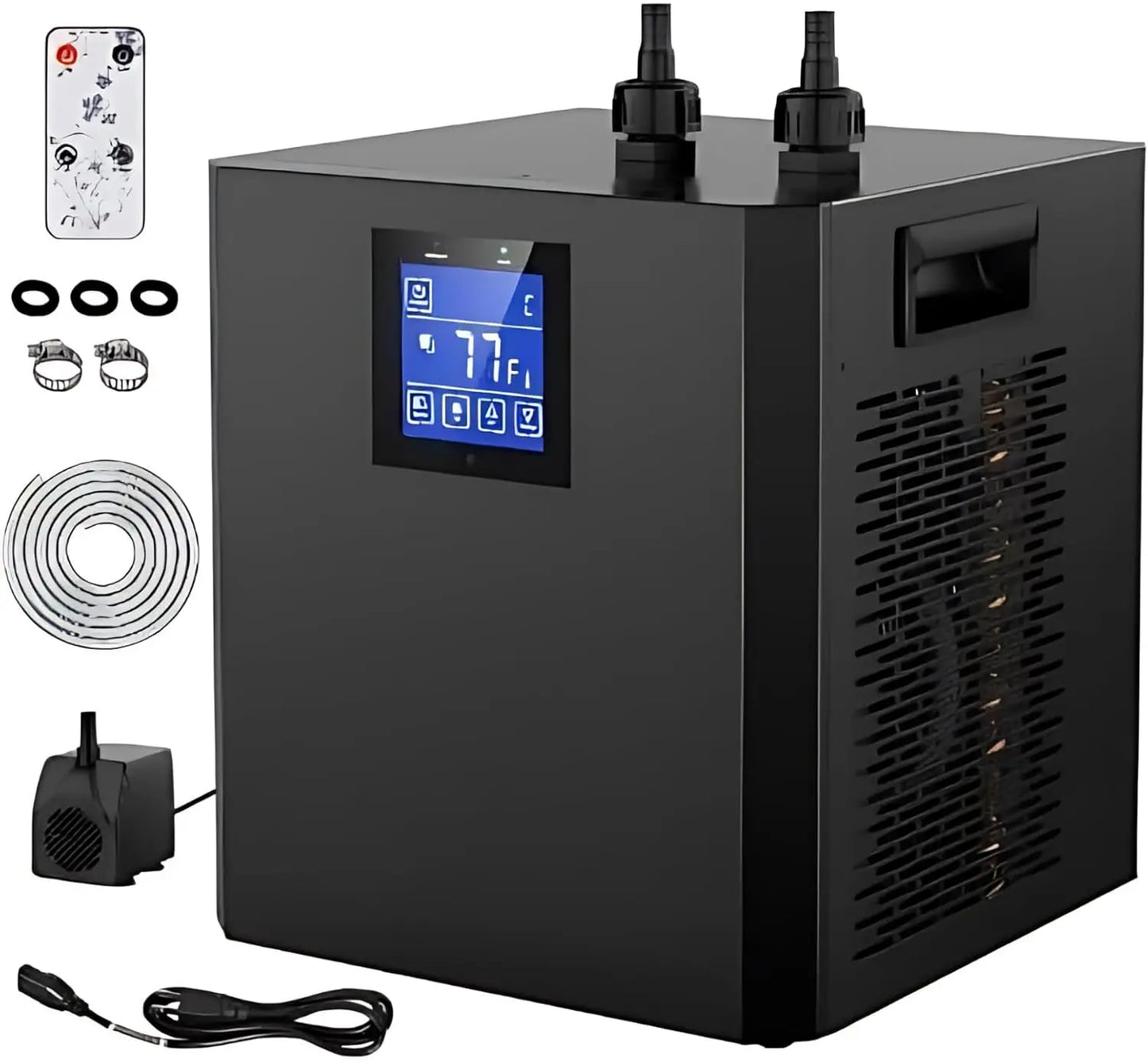 Aquarium Chiller One Third HP With Remote Control Pump Tanks