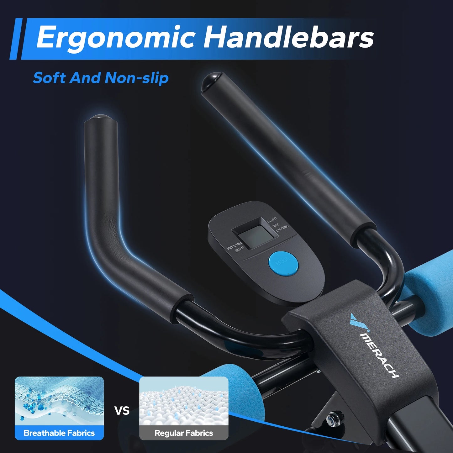 MERACH Ab Machine Adjustable Trainer Foldable Exercise