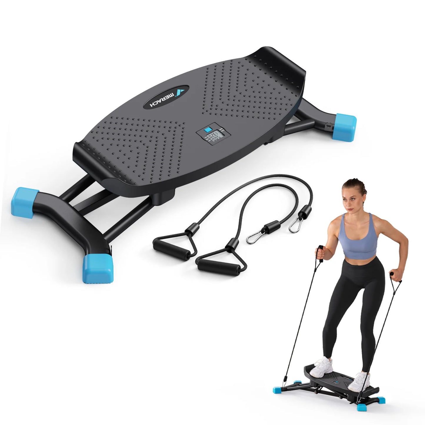 MERACH Ski Machine Simulated Ski Training Full Body Cardio