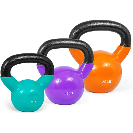 Kettlebell Set for Full Body Exercise Equipment Push Ups Grip Strength Training Dumbbell Weightlifting