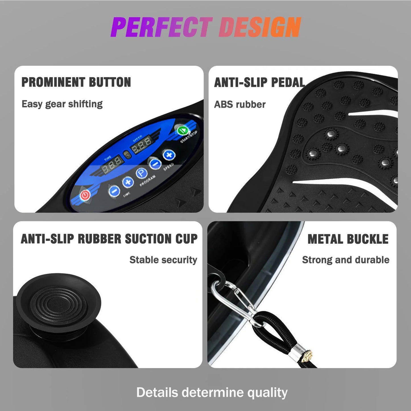 Vibration Plate Exercise Machine Body Workout for Fat Loss