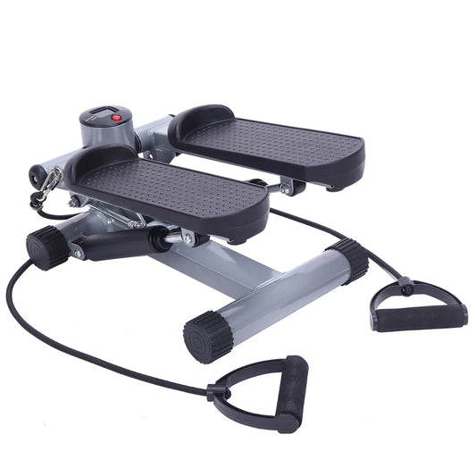 2025 Aerobic Fitness Step Air Stair Climber Stepper Exercise Machine Silver