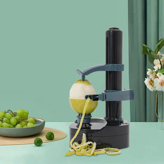 Electric Potato Peeler Fruit Peeler Machine Kitchen Peeling Tool Electric Rotato Express Black