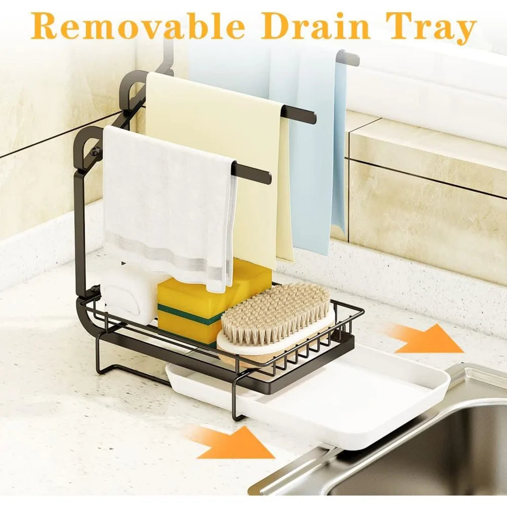 Hign-concerned Kitchen Sink Sponge Holder Drainage Tray