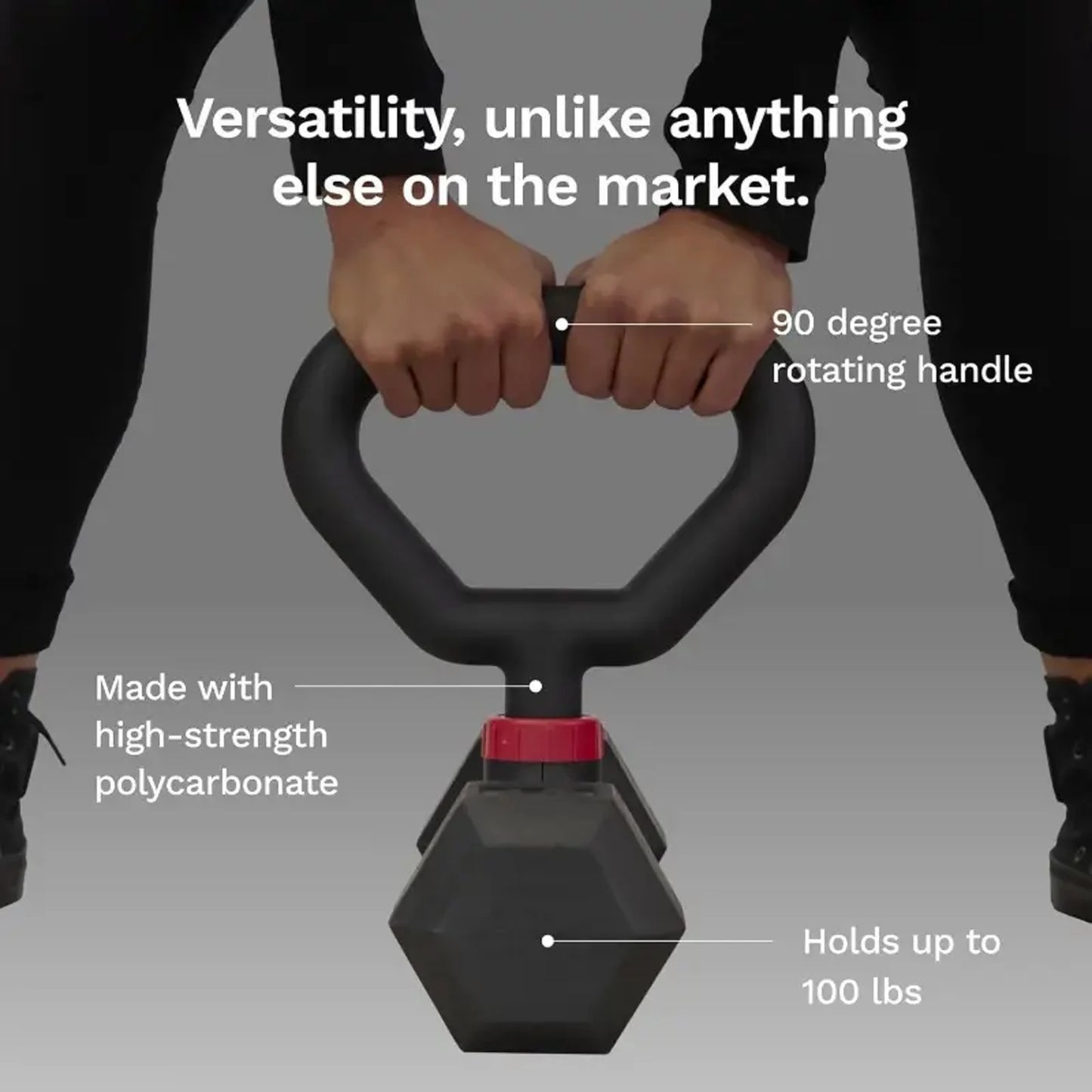 Marsafit Dumbbell Converter For Home Fitness Kettlebell
