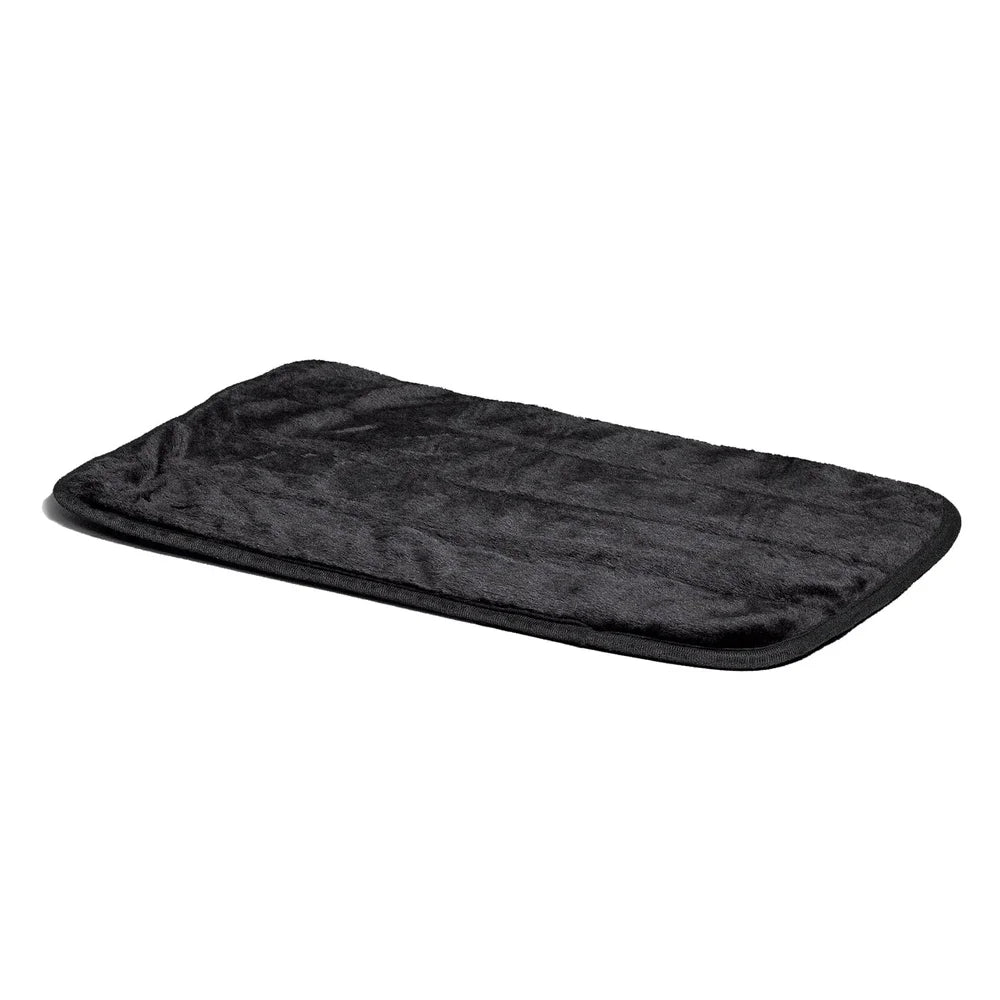Deluxe Pet Mat 24 Inch Washable Dog Bed Non Skid Bottom Plush Soft Synthetic Fur