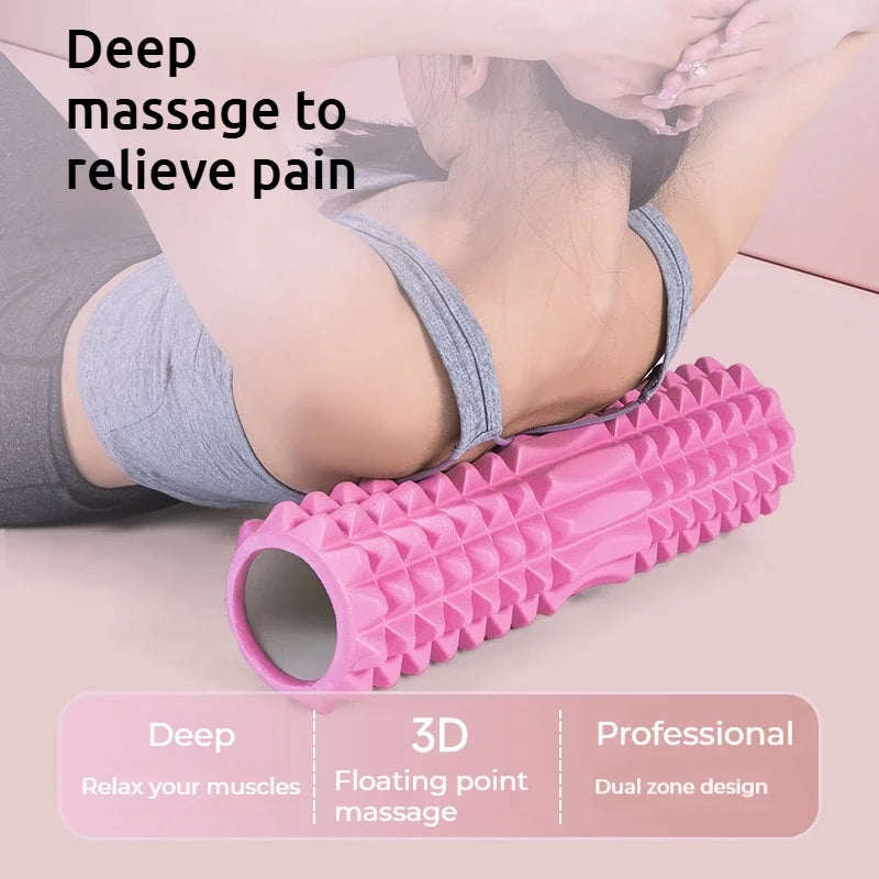 XMSJH Multifunctional MyofascialRelease YogaBack Roller Foam Roller for Muscle Relaxation