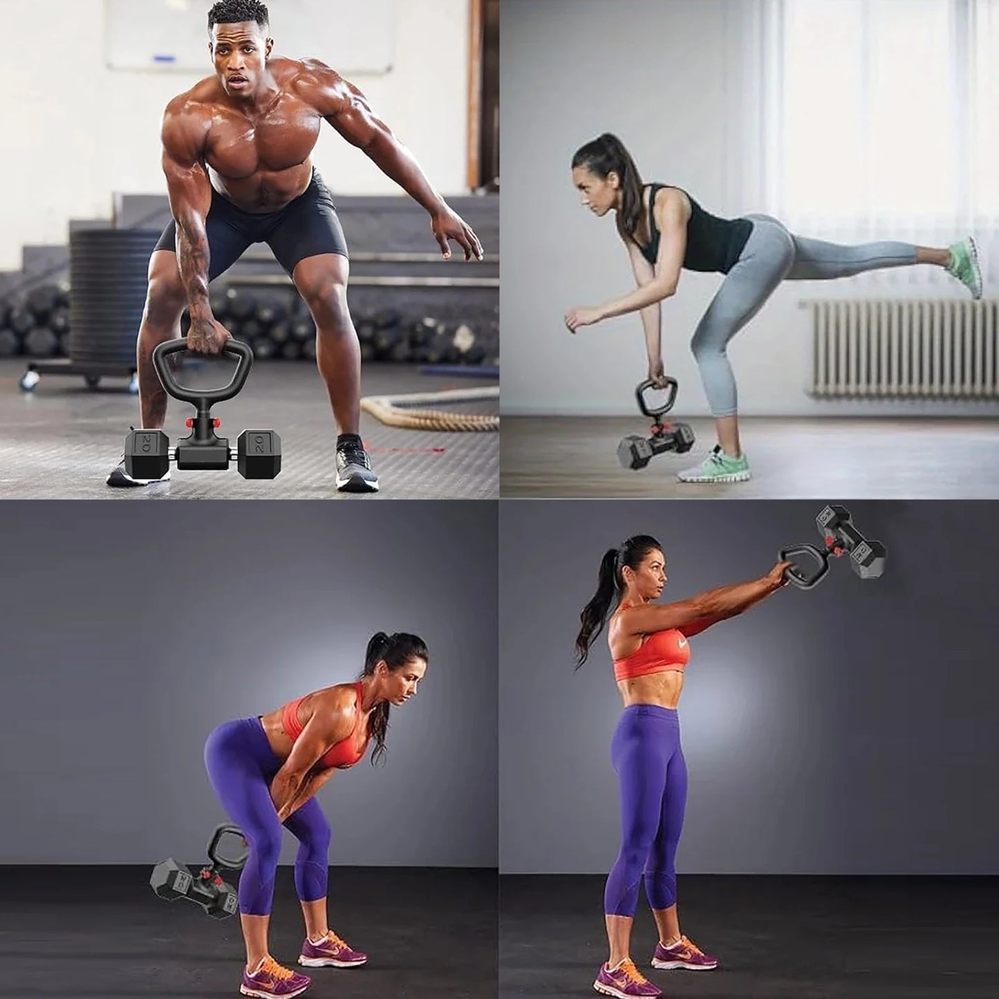 Marsafit Dumbbell Converter For Home Fitness Kettlebell