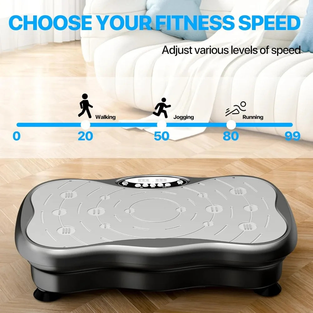 SHXI Vibration Plate Exercise Machine for Lymphatic Drainage