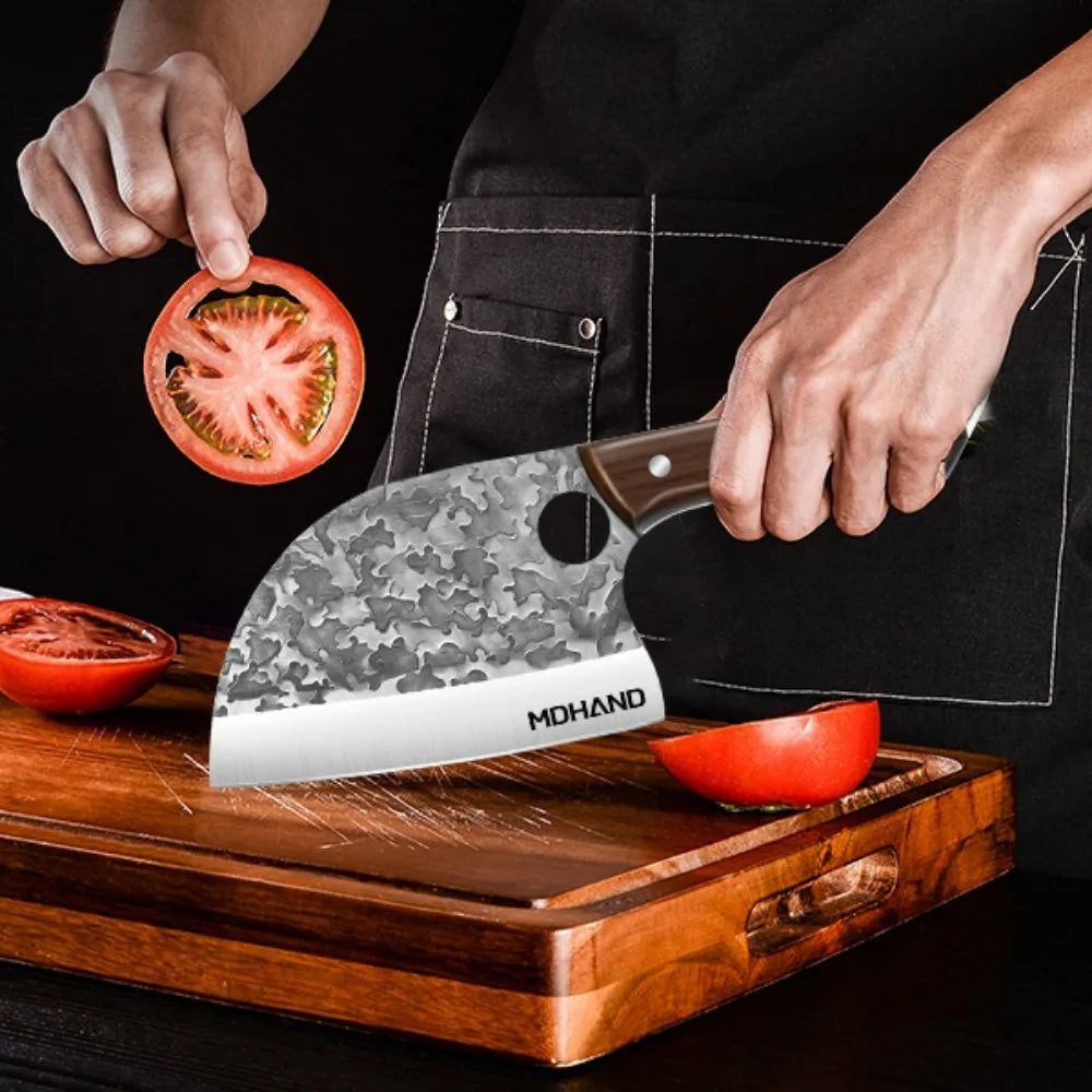 7 Inch Stainless Steel Japanese Kitchen Knife Sharp Blade Professional Chef Knife for Meat Cleaver and Fish Cutting Tool