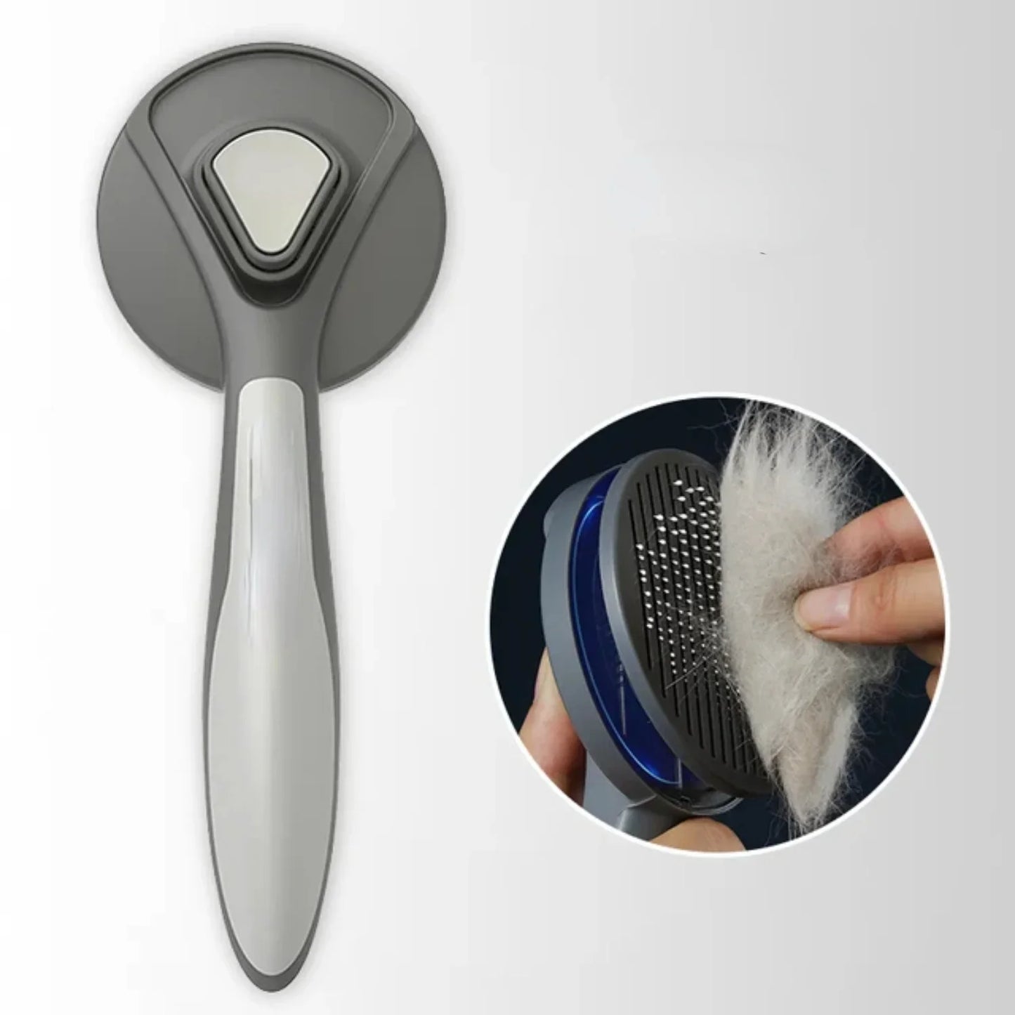 Self Cleaning Cat And Dog Hair Remover Slicker Brush
