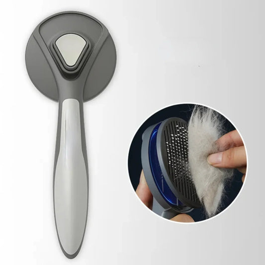 Self Cleaning Cat And Dog Hair Remover Slicker Brush