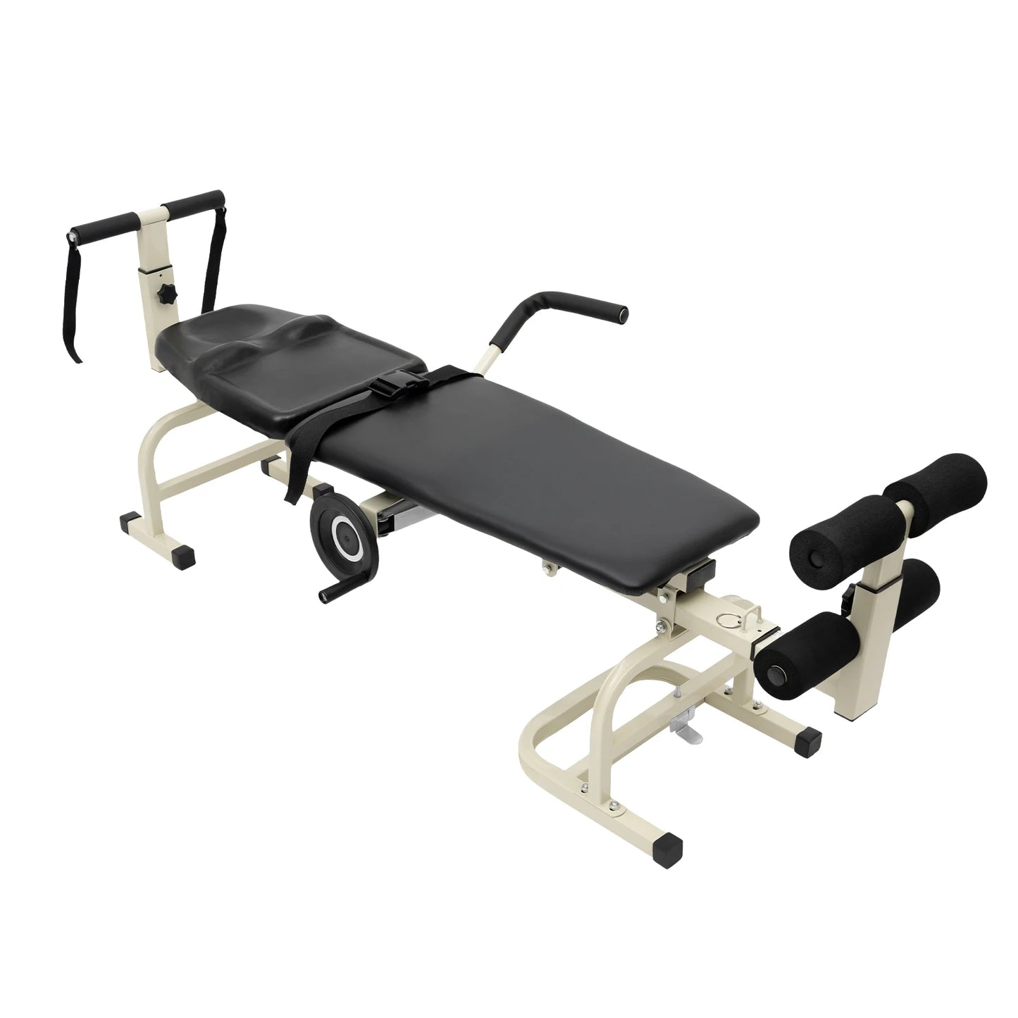 Multifunctional Body Stretcher Fitness Equipment Medical Spinal Traction Lumbar Spine Corrector Yoga Bed