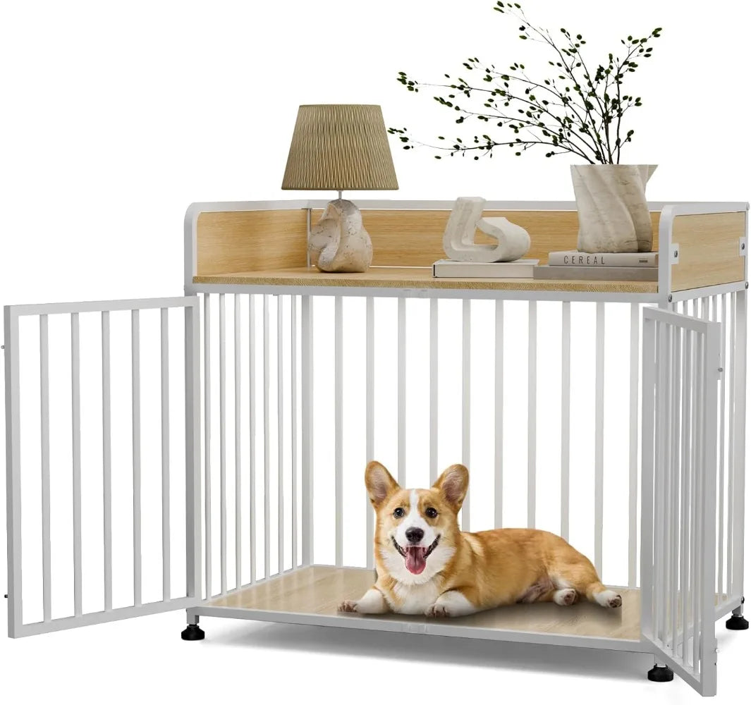 Hign-concerned Chemical Dog Crate End Table Kennel Pro