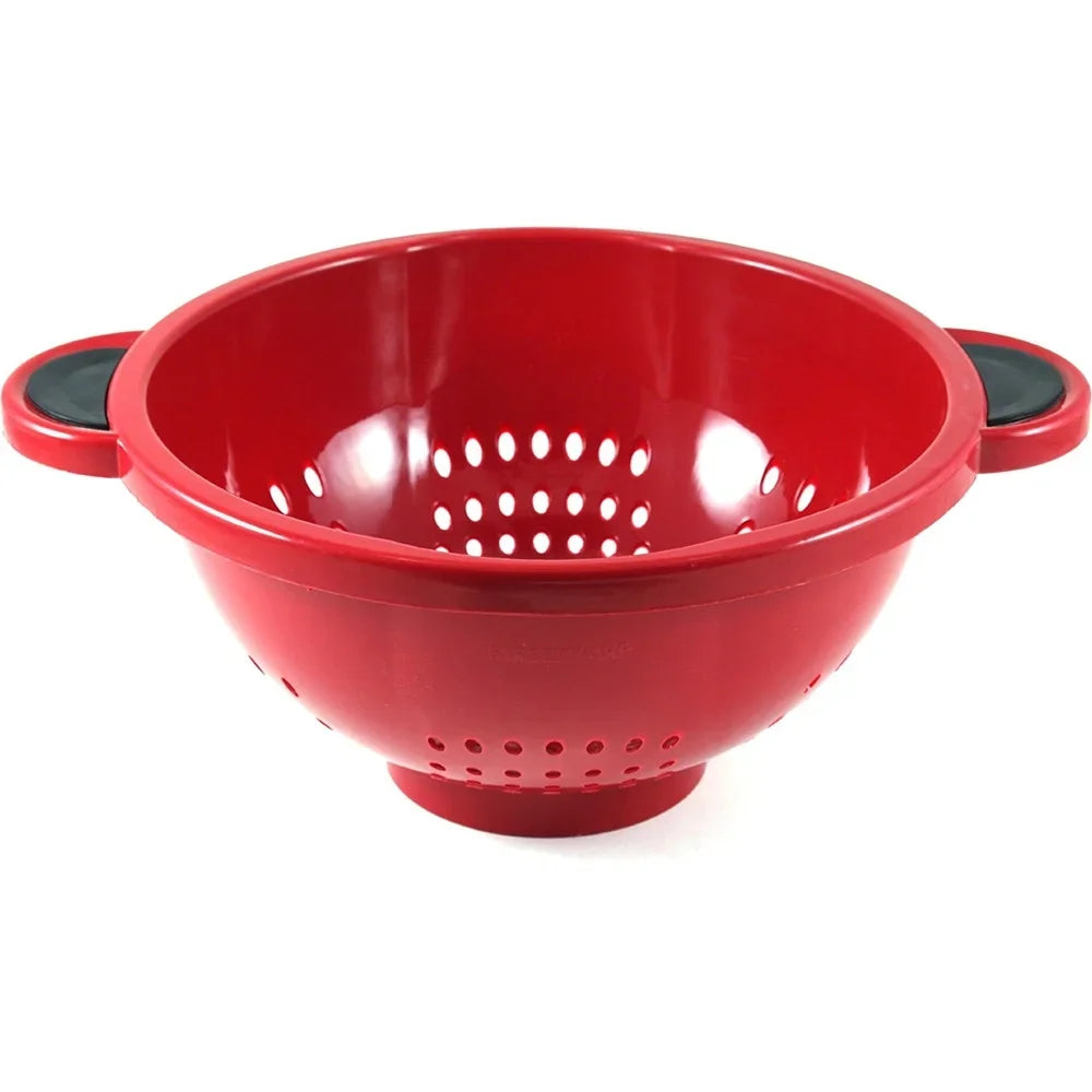 Hignconcerned Durable Plastic Colander With Grip Handles