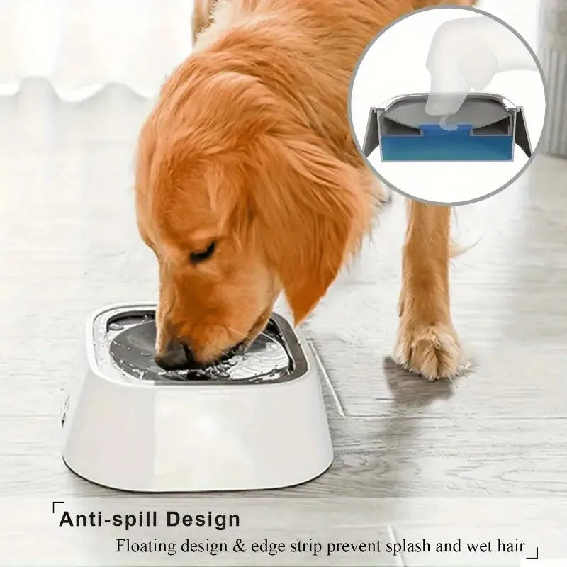 High-concerned Spill-Resistant Pet Water Bowl With Weather-Resistant Ultra-Drip-Guard