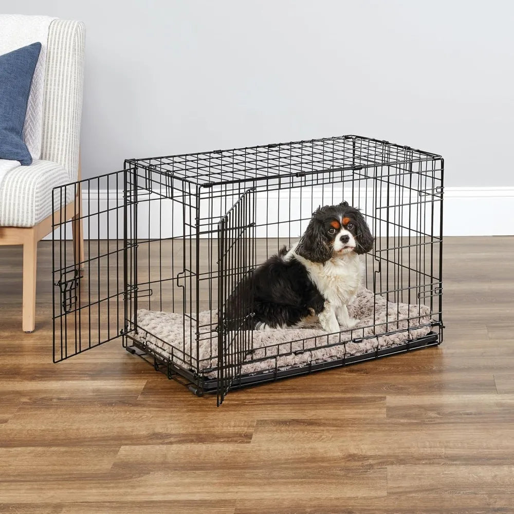 High Concerned Chemical Dog Crate Folding Metal Security