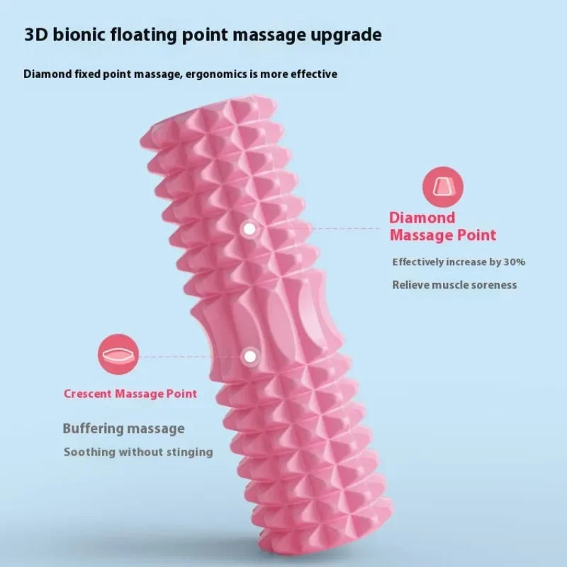 XMSJH Multifunctional MyofascialRelease YogaBack Roller Foam Roller for Muscle Relaxation