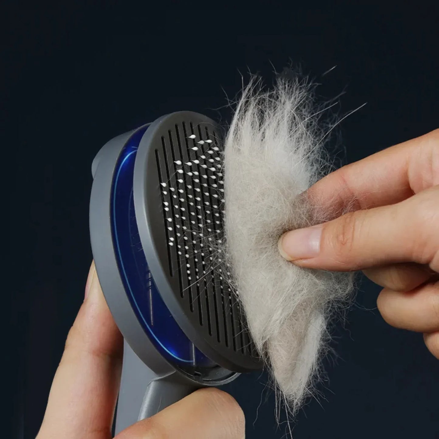 Self Cleaning Cat And Dog Hair Remover Slicker Brush