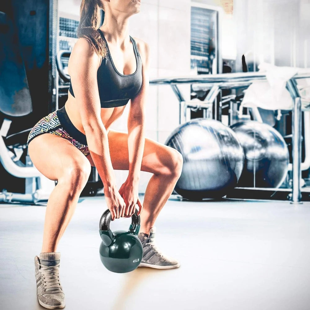 Kettlebell Set for Full Body Exercise Equipment Push Ups Grip Strength Training Dumbbell Weightlifting