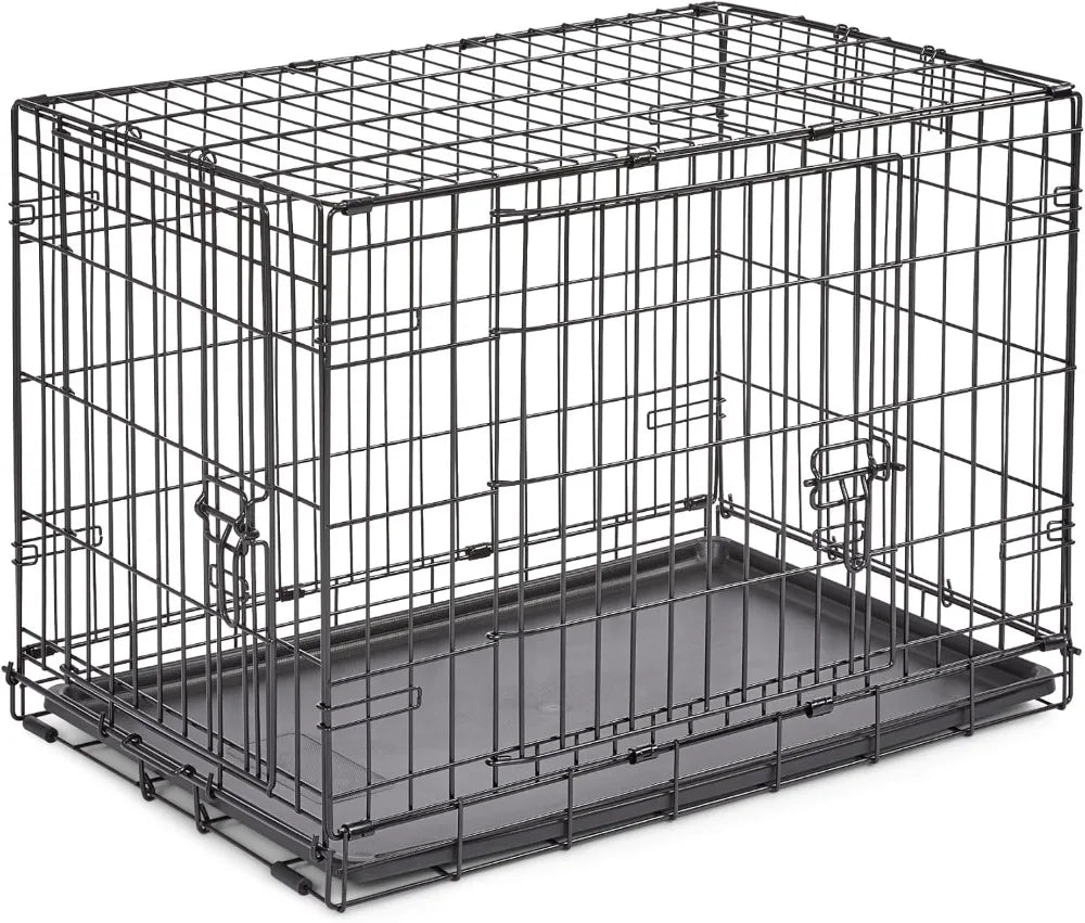High Concerned Chemical Dog Crate Folding Metal Security