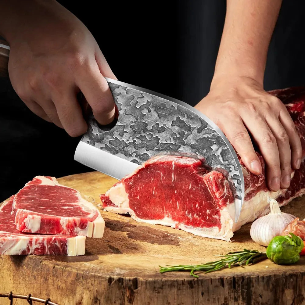 7 Inch Stainless Steel Japanese Kitchen Knife Sharp Blade Professional Chef Knife for Meat Cleaver and Fish Cutting Tool
