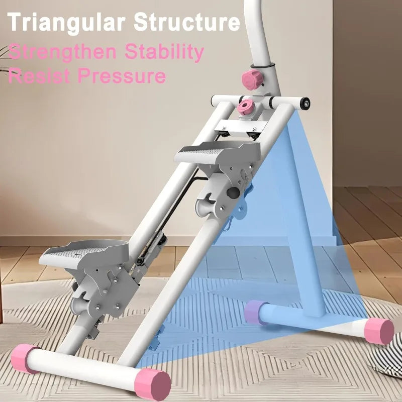 Stair Stepper for Home Upgrade Vertical Climber Workout Machine for Full Body Exercise Fitness Equipment