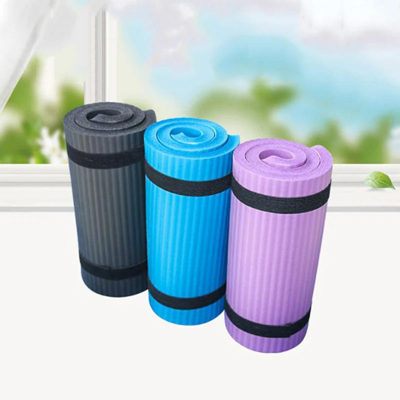Hign-concerned Non Slip Collapsible Exercise Yoga Mat For Pilates TrainingSessions