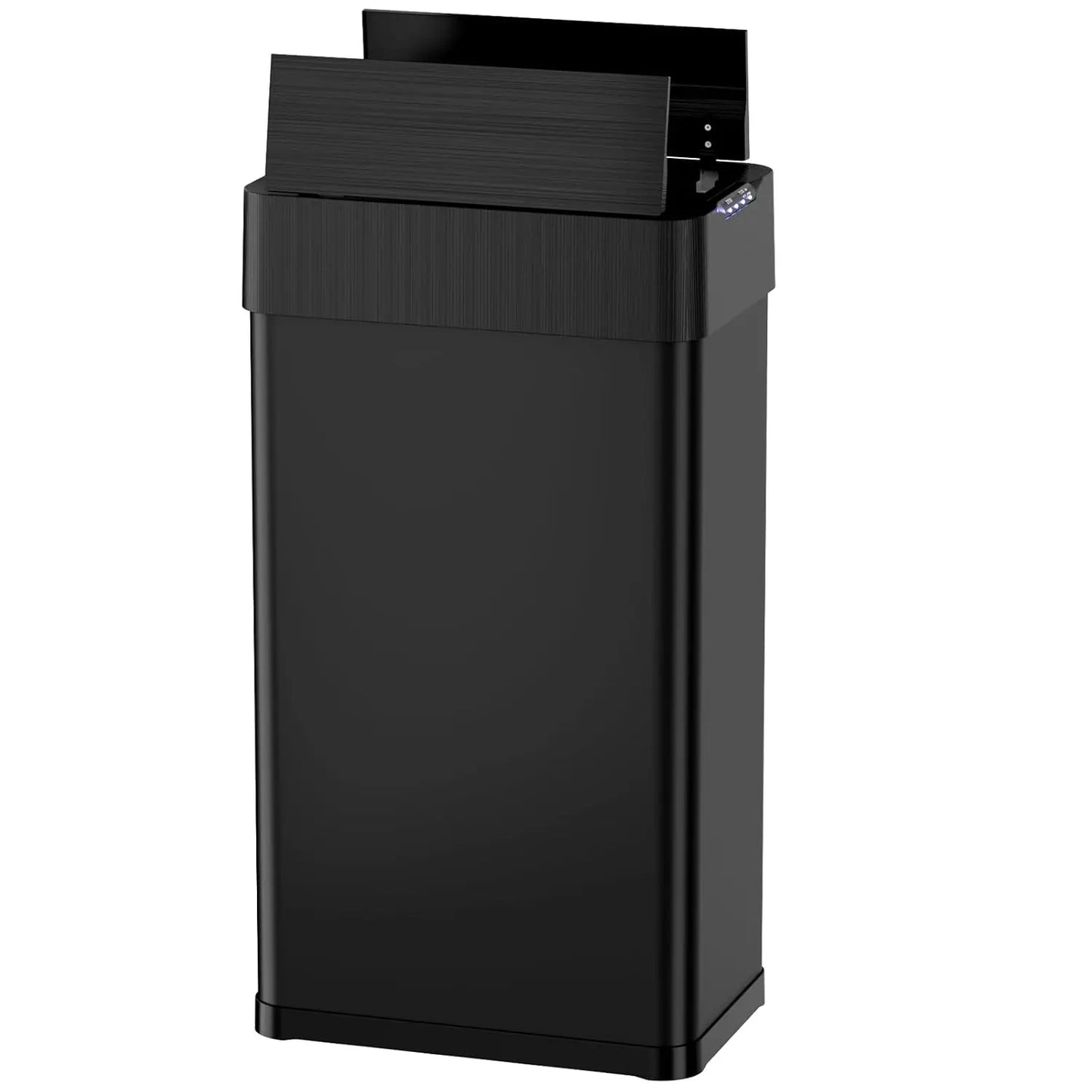 Automatic Trash Can 18.5 Gallon Touchless Motion Sensor Garbage Bin with Soft Close Lid and Bag Retainer Ring