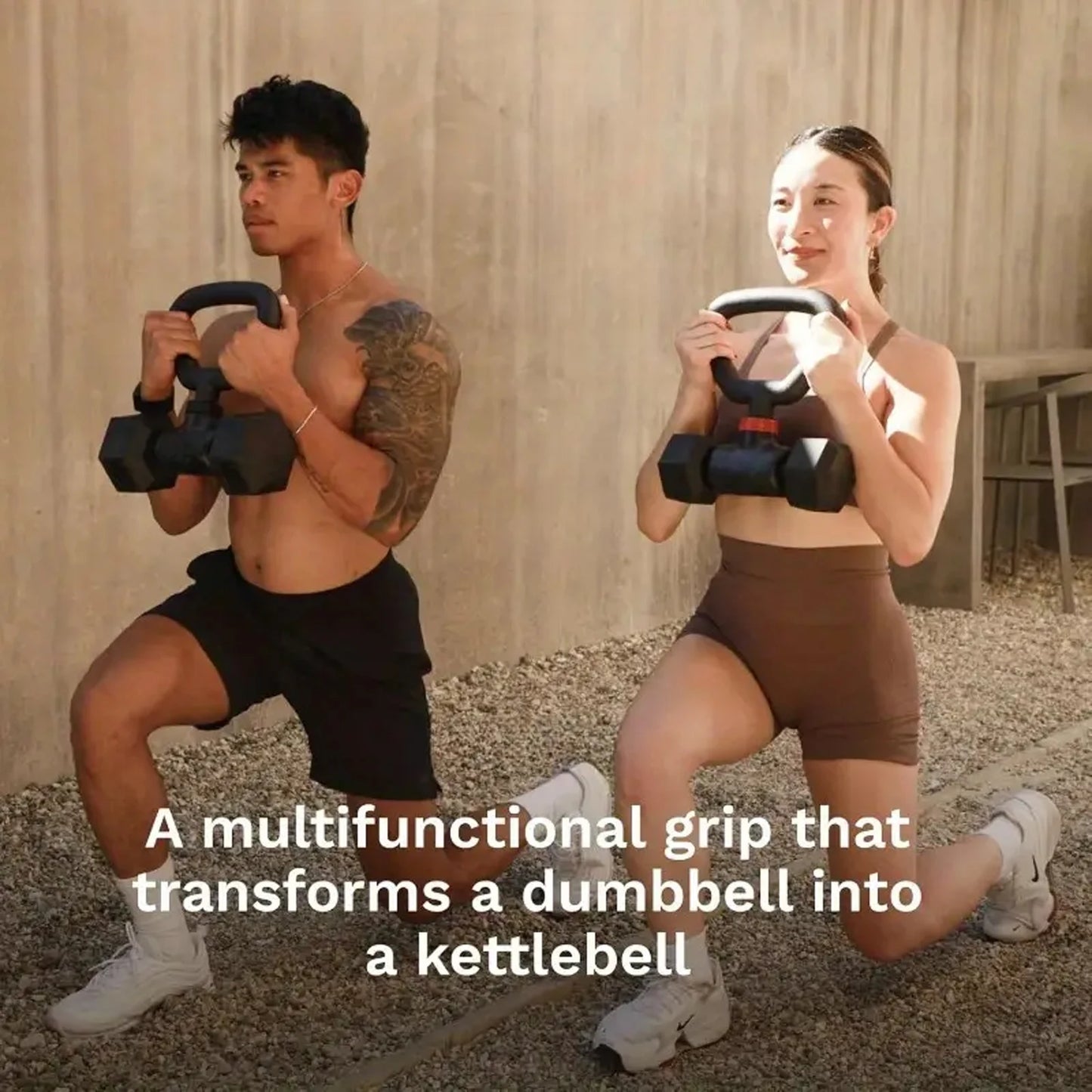 Marsafit Dumbbell Converter For Home Fitness Kettlebell